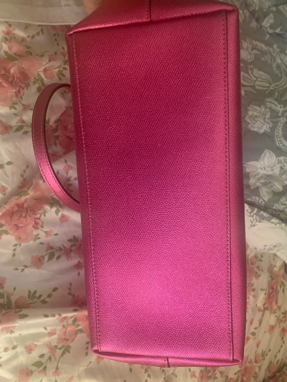 Hot pink coach purse - Picture 3 of 6